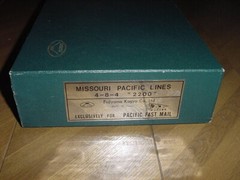 HO Brass PFM Fujiyama Missouri Pacific 2200 4-8-4 1972 Crown Detailed w/Box