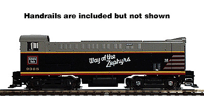 Stewart Hobbies HO Baldwin VO-1000 Burlington CB&Q #9365 DC 4714