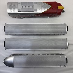 Lionel Santa Fe El Capitan Passenger Train Set.