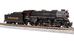 Broadway Limited 7841 N Scale VGN USRA Heavy Mikado Steam Locomotive #478
