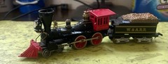Tyco Western & Atlantic Railroad General 4-4-0 Die Cast Steam Locomotive Lot C30
