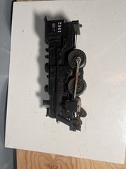 AS-IS Vintage HO Scale Steam Locomotive #1062 – Untested – For Parts