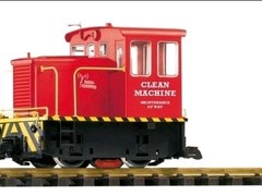 Piko 38506 G Scale Clean Machine R/C GE 25-Ton Track Cleaning Locomotive