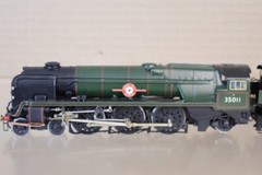 DJH K84 KIT BUILT BR 4-6-2 MERCHANT NAVY CLASS LOCO 35011 STEAM NAVIGATION om