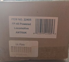 ​Williams by Bachmann FP-45 Diesel Locomotive Amtrak O Gauge 22405