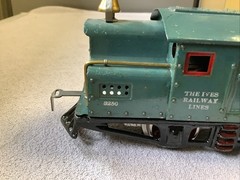 Ives Railway Lines # 3250 O Gauge Locomotive Engine Used Runs