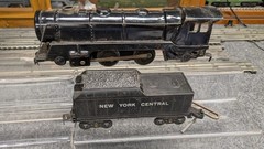 Marx NYC Metal & Plastic Clockwork O Gauge Locomotive Steam Engine – Tested