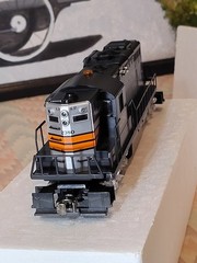 Lionel 6-18562 2380 SP GP-9 Locomotive Black Widow With Sound NIB