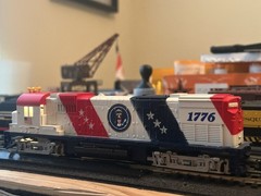 TYCO HO Scale Spirit of 76 Alco 430 Locomotive 4 Box Cars Complete Consist Set+2