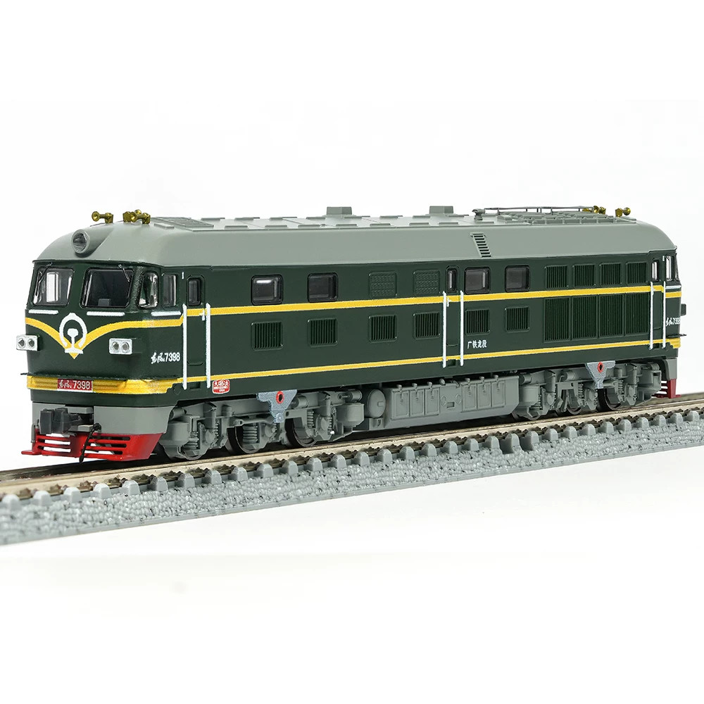 Charming China Railway DF4B Pro Diesel Locomotive (DC )-N scale Train Model Gift