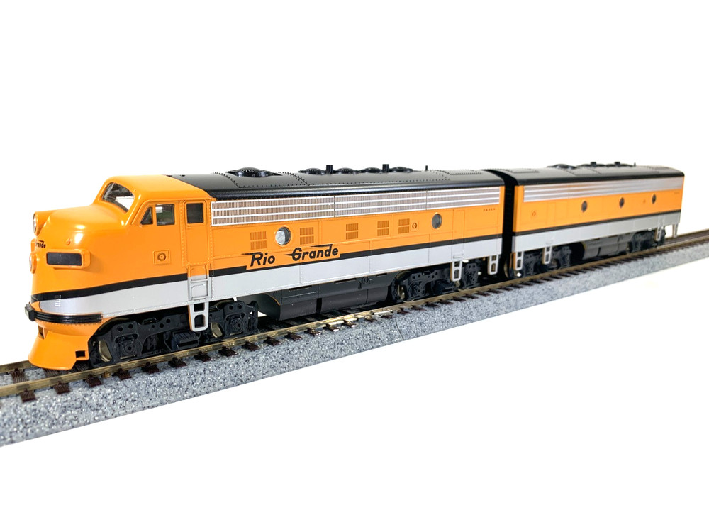 HO Stewart Hobbies 5912 F9 AB D&RGW Diesel Set # Un-numbered