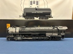 Sunset Models 3rd Rail Brass Union Pacific #9020 4-12-2 Steam Engine 3-Rail READ