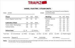 3rd Rail O Brass New York Central P2 4-6-6-4 Electric Locomotive #222/Box