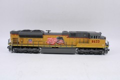MTH 20-20219-1 O Gauge SD70ACe Diesel Engine Union Pacific #8633 Flag PS3