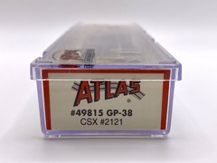 N Scale Atlas CSX GP38 EMD Diesel Locomotive #2121 YN2 DC/DCC Ready Ex Cond