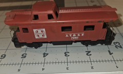 Tyco HO Santa Fe A.T. & S. F. 7240 Cupula Caboose