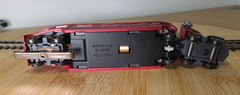 Marklin 3124 HO gauge Micheline Type 11 railcar in red livery