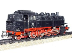 Marklin AC HO 1:87 German DB BR 86 173 Black Medium STEAM LOCOMOTIVE NMIB`76!