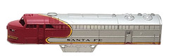 N Atlas 2121-31 EMD Fairbanks-Morse “A” Powered Santa Fe ATSF Loco (Shell Only)