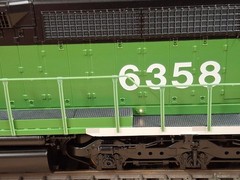 Scale Trains Rivet Counter HO Scale EMD SD40-2 – BN 6358