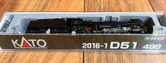KATO N scale D51 498 2016-1 Model Train Steam Locomotive with Box Japan