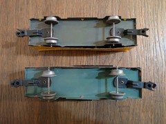 O Gauge Marx Tin & Lionel Plastic Trains Baltimore Locomotive Caboose