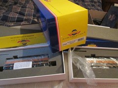 HO Athearn Genesis G1623A G1623B Bessemer Lake Erie 718-A 718-B Locomotive SET