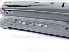 Lionel Original Vintage Prewar 1688 Steam Engine boiler body gray with all trim