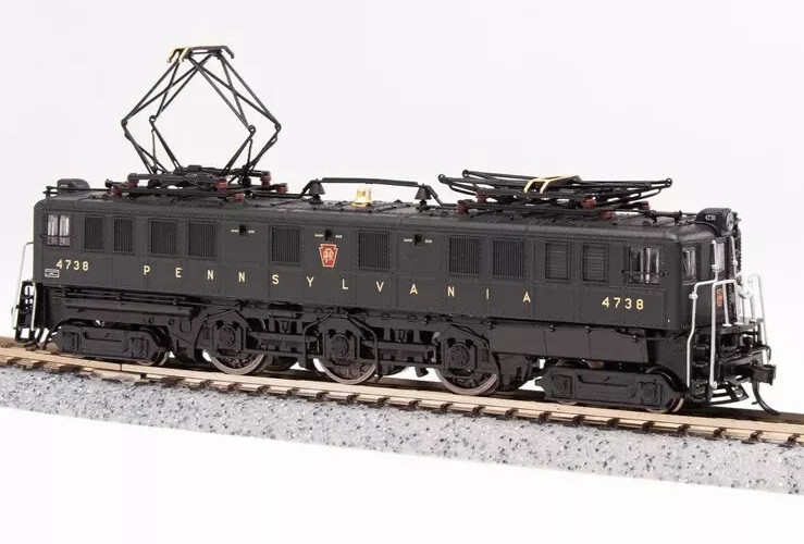 BROADWAY LIMITED 3956 N Scale PRR DGLE P5a Boxcab #4738 PARAGON4 DC DCC SOUND