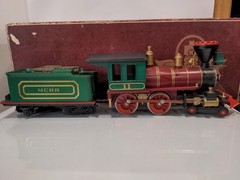 Kalamazoo G Scale MCRR Mountain Central 4-4-0 Steam Locomotive