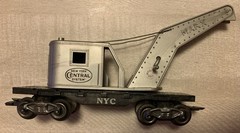 MARX train – NYC Crane Car – O gauge