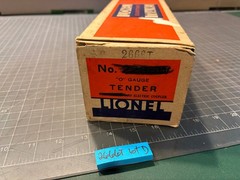 Lionel O Train 2666T TENDER Box Coupler 1941 Version w/Box & InsertCardbd Lot D