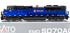 N KATO 176-8530 EMD SD70ACE MONTANA RAIL LINK MRL # 4400