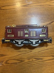 Lionel Prewar #8 Electric Locomotive Maroon Paint 1920,s UNTESTED