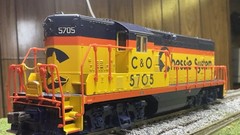 Atlas Classic Series HO Chessie C&O B&O GP7 #5705 RARE