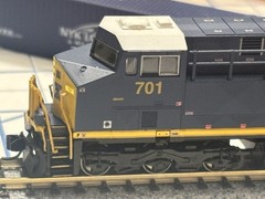 Fox Valley Models N Scale CSX ES44AC Locomotive W/dcc
