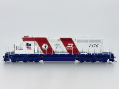 HO Athearn 98270 Burlington Northern Bicentennial SD40-2 Locomotive BN #1876