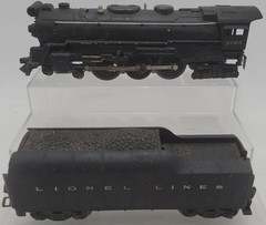 Lionel 2065 Vintage O 4-6-4 Small Hudson Steam Locomotive & 2046W Tender