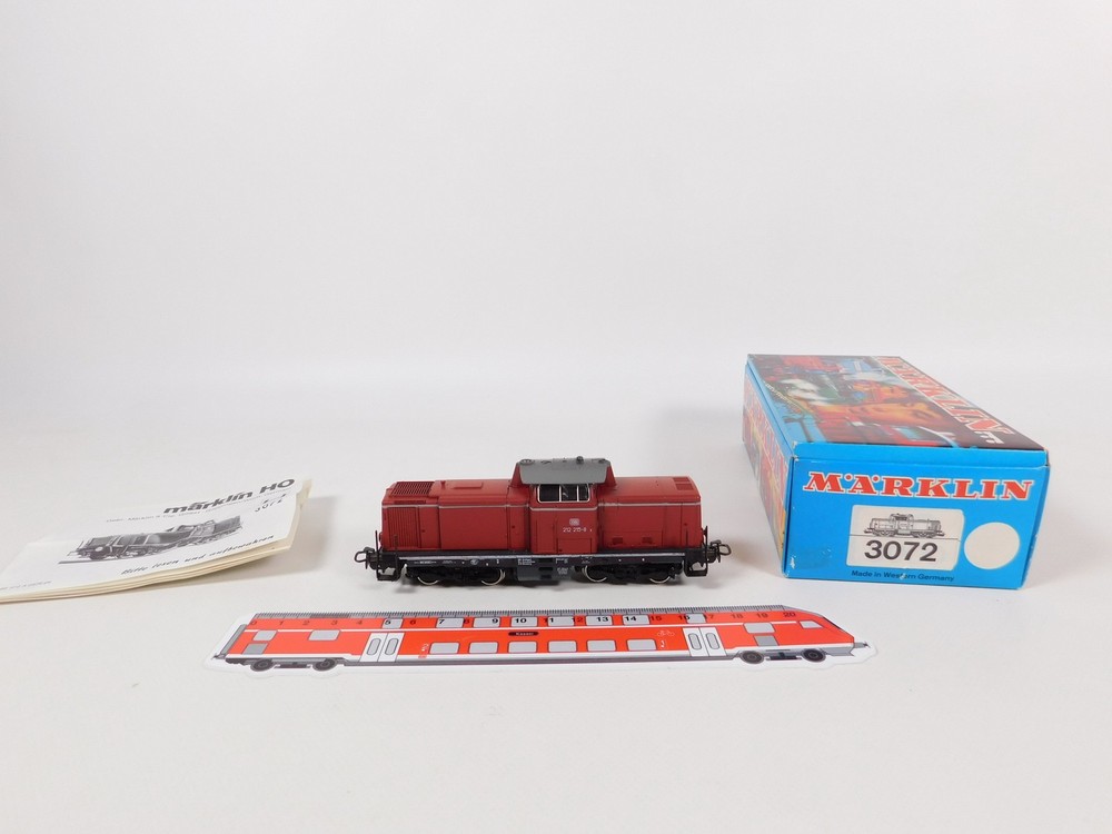 Märklin H0 AC 3072 Diesel Locomotive 212 215-8 DB Very Good Box #EL3-1