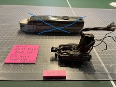Lionel Train 2023 ALCO Diecast Locomotive REAR TRUCK w/ POWER PICKUP PART LOT A
