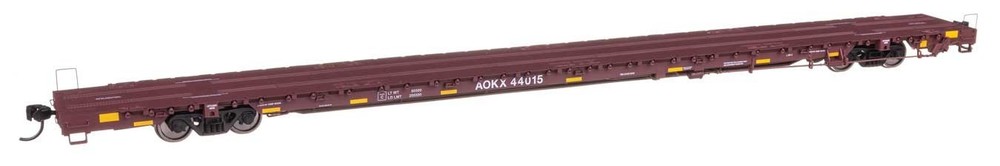 104622 Walthers HO 89′ Greenbrier TTX 110-Ton Flatcar GMS AOKX #44015