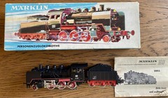 Vintage Marklin H0 HO 3003 DB BR 24 Steam Locomotive in Original Box EXC
