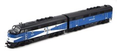 Athearn Genesis HO Boston & Maine F2 A & B Passenger Set BM #4225 – DC