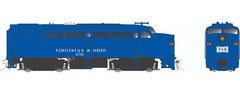 Rapido ~ HO Scale ~ ALCo FA-1 ~ Virginian & Ohio #232 ~ DCC Sound ~ 37588