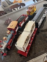 BACHMANN G SCALE EMMETT KELLY Jr CIRCUS STEAM LOCOMOTIVE +TENDER ANIMALS CABOOSE