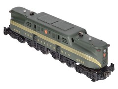 Williams O GG-24 PRR Brunswick Green Five Stripe Electric Locomotive #4935 EX