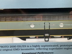 HO Scale PROTO 2000 EMD E8 / E9 Diesel Locomotive ERIE highly detailed NEW BOX