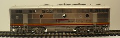3rd Rail, 2-Rail O, #307B, Santa Fe, F-7 PWR B, QSI/DCC, Run#1, Weathered C-7 EX