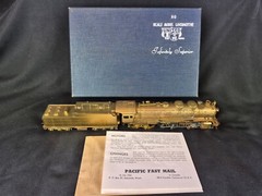 HO BRASS PFM UNITED SANTA FE BERKSHIRE 2-8-4 *EXCELLENT CONDITION*