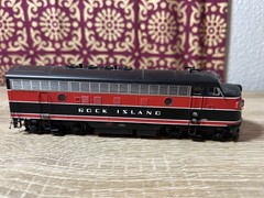 Walthers HO Scale 920-40651 Proto 2000 LE F7A Locomotive, Rock Island #124